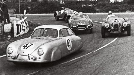 Porsche 356 SL at Le Mans 1952