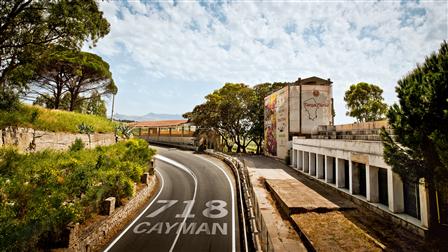 Route section of Targa Florio