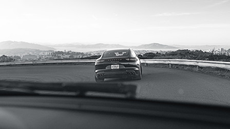 Porsche Panamera Turboo at Silicon Valley