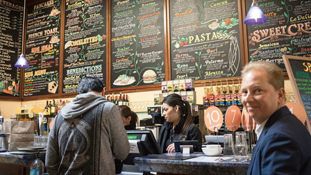 Café in Palo Alto, California