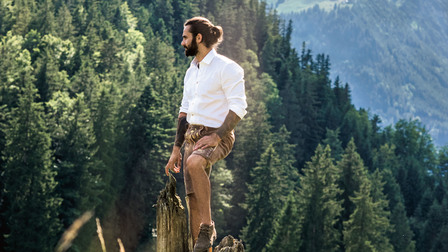 The Lederhosen is also a good choice for the mountains