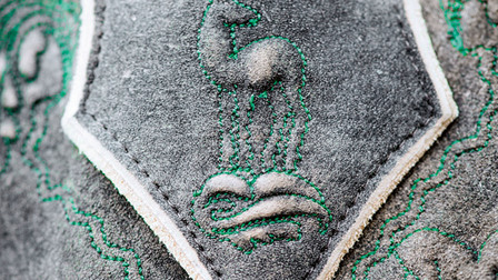 Closeup of a Lederhosen