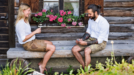 Lederhosen are for men and women