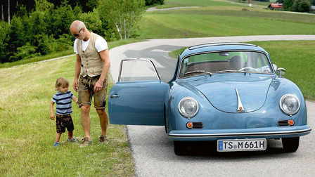 Markus Meindl with his Porsche 356 A