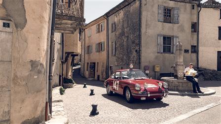 Monte-Carlo 911 of 1965 and Rally World Champion Walter Röhrl