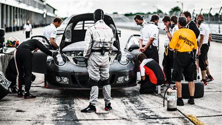 Pit-stop, 911 GT3 R, Sebring (USA)