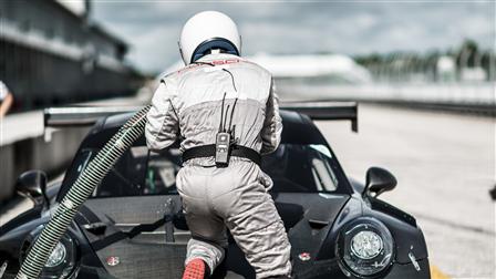 Refueling, 911 GT3 R, Sebring (USA)