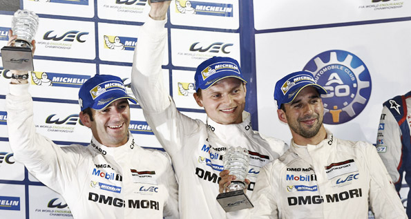 Porsche Team: Romain Dumas, Marc Lieb, Neel Jani