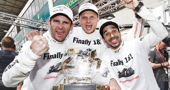 Porsche Team: Romain Dumas, Marc Lieb, Neel Jani