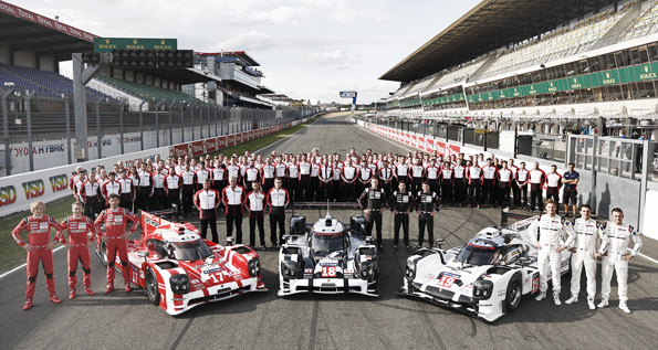 Porsche Team, Le Mans 2015